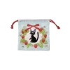 Maison Ghibli Bags-Satchel With Lanyard Jiji Strawberries 20 X 19 Cm - Kiki'S Delivery S