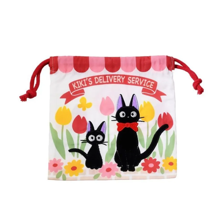 Maison Ghibli Bags-Satchel With Lanyard Jiji & Kitten 20 X 19 Cm - Kiki'S Delivery Servi