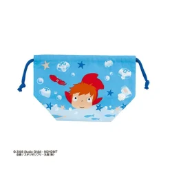 Maison Ghibli Bags-Satchel With Lanyard Ponyo In The Ocean 17X26 - Ponyo On The Cliff
