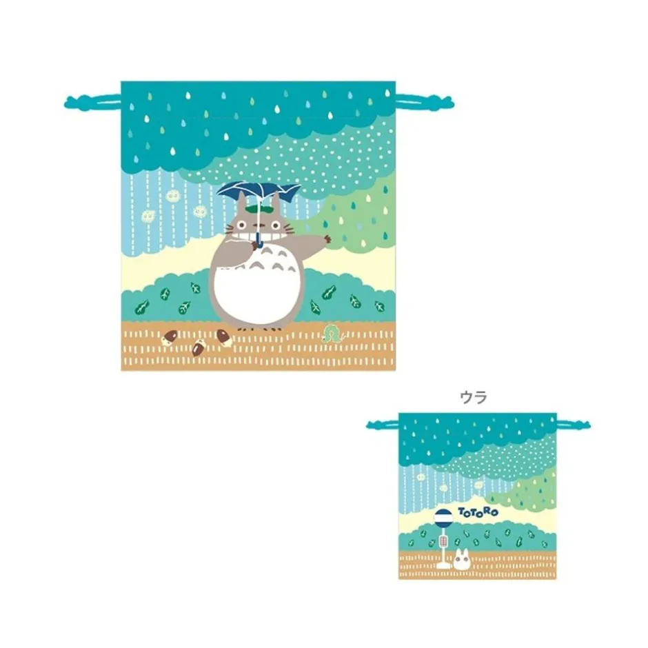 Maison Ghibli Bags-Satchel With Lanyard Totoro Under The Rain 20 X 19 Cm - My Neighbor T