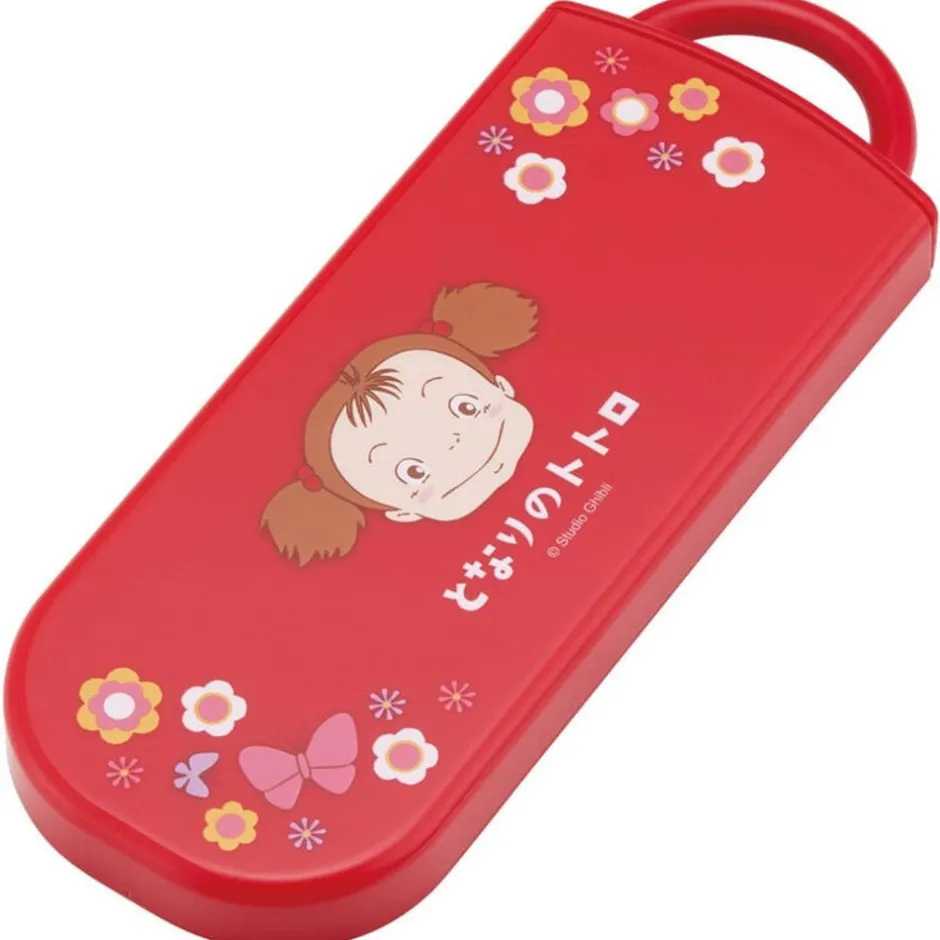 Maison Ghibli Kitchenware-Set Chopsticks Spoon Fork Mei Red - My Neighbor Totoro