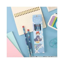 Maison Ghibli Writing-Set Of 12 2B Pencils Flying Kiki - Kiki'S Delivery Service