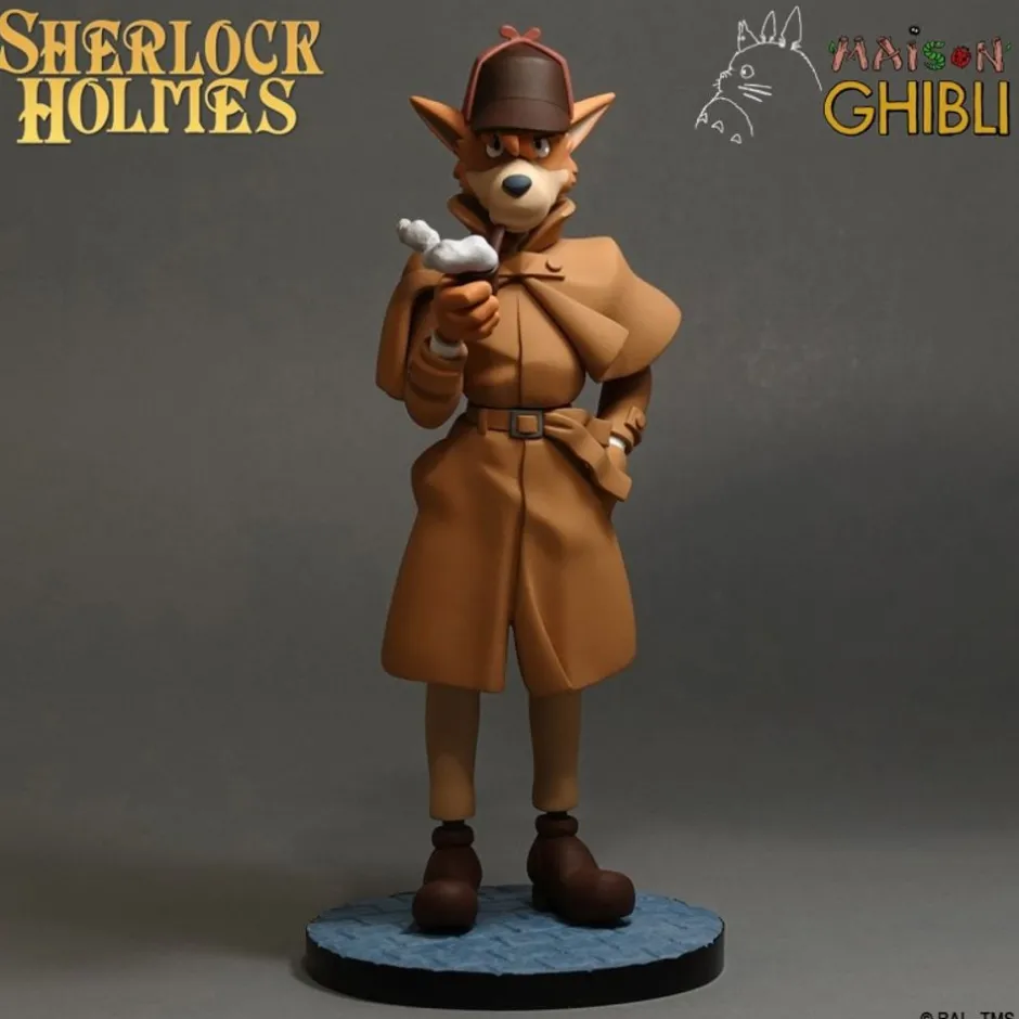 Maison Ghibli Limited Editions-Sherlock Holmes Statue - Semic Animation Collection