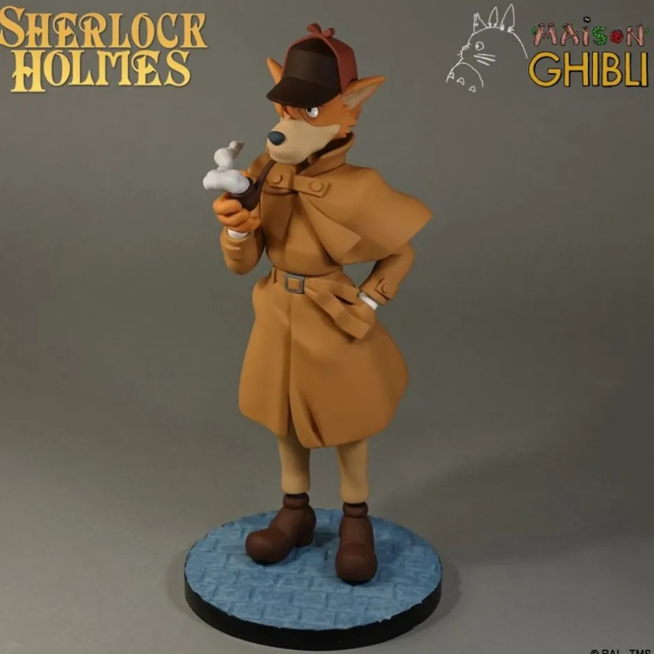 Maison Ghibli Limited Editions-Sherlock Holmes Statue - Semic Animation Collection