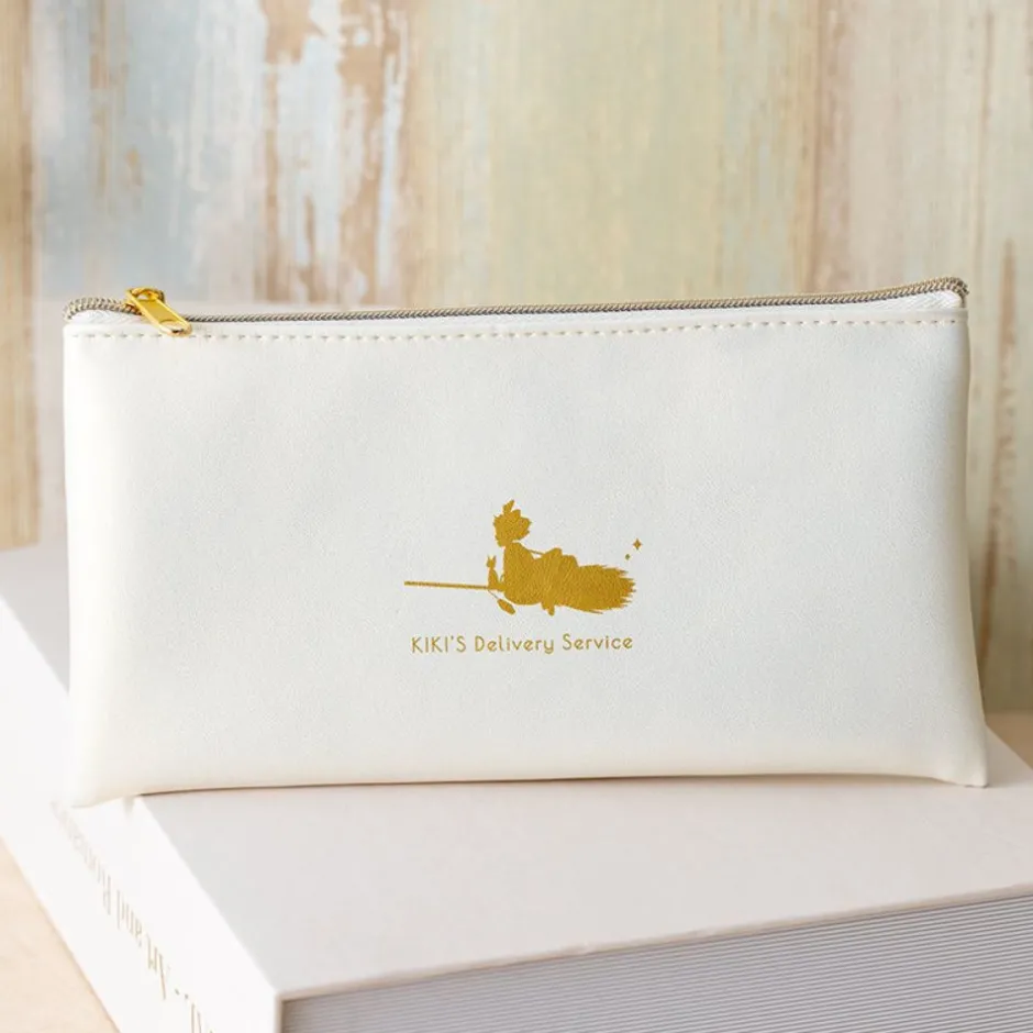 Maison Ghibli Storage-Silver Pencase Flying Kiki - Kiki'S Delivery Service