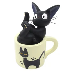 Maison Ghibli Decoration-Single Vase Jiji Flower Play - Kiki'S Delivery Service