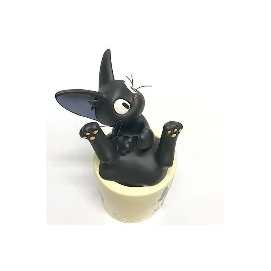 Maison Ghibli Decoration-Single Vase Jiji Flower Play - Kiki'S Delivery Service