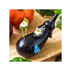 Maison Ghibli Decoration-Single Vase Vegetal Aubergine - My Neighbor Totoro