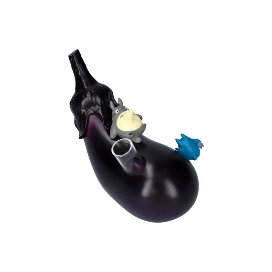 Maison Ghibli Decoration-Single Vase Vegetal Aubergine - My Neighbor Totoro