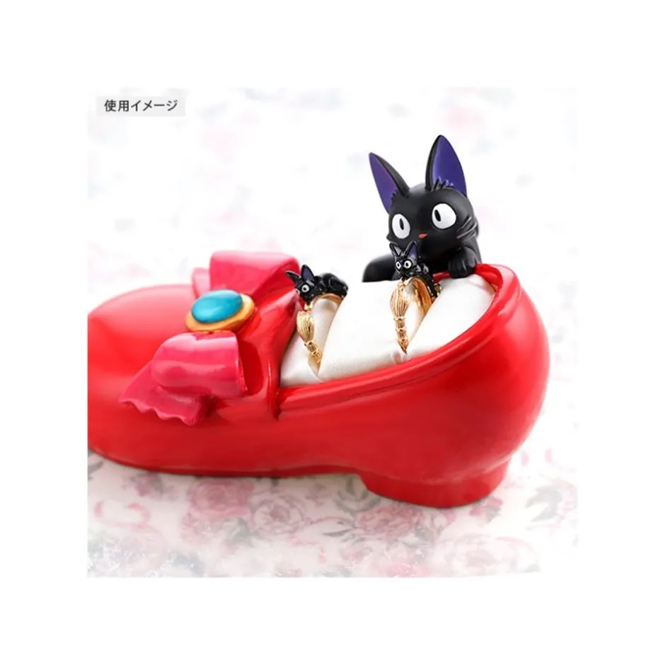Maison Ghibli Jewellery Boxes-Slipper Ring Stand Kiki'S Favorite Shoe - Kiki'S Delivery Service