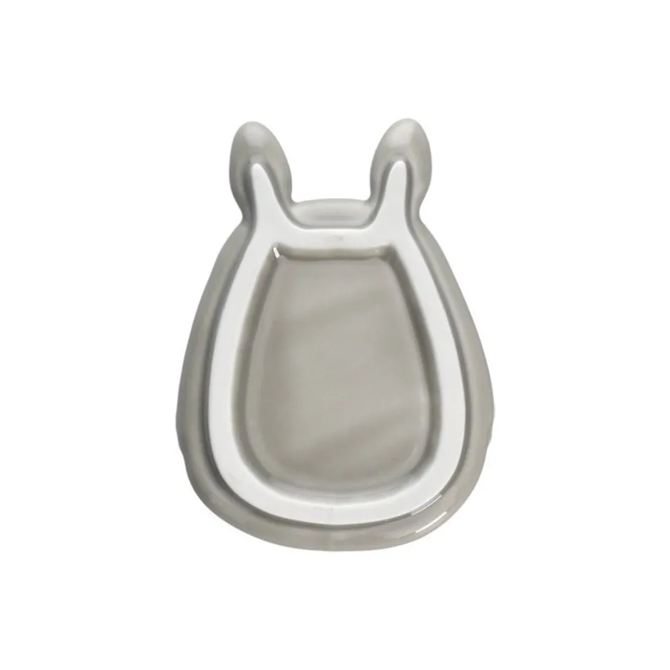 Maison Ghibli Kitchenware-Small Dessert Plate Big Totoro Shape - My Neighbor Totoro