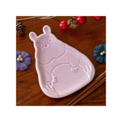 Maison Ghibli Kitchenware-Small Dessert Plate Boh Mouse Shape - Spirited Away