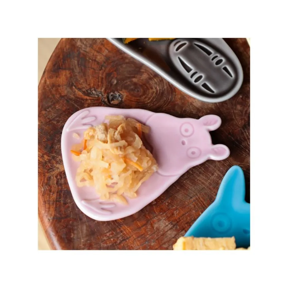 Maison Ghibli Kitchenware-Small Dessert Plate Boh Mouse Shape - Spirited Away