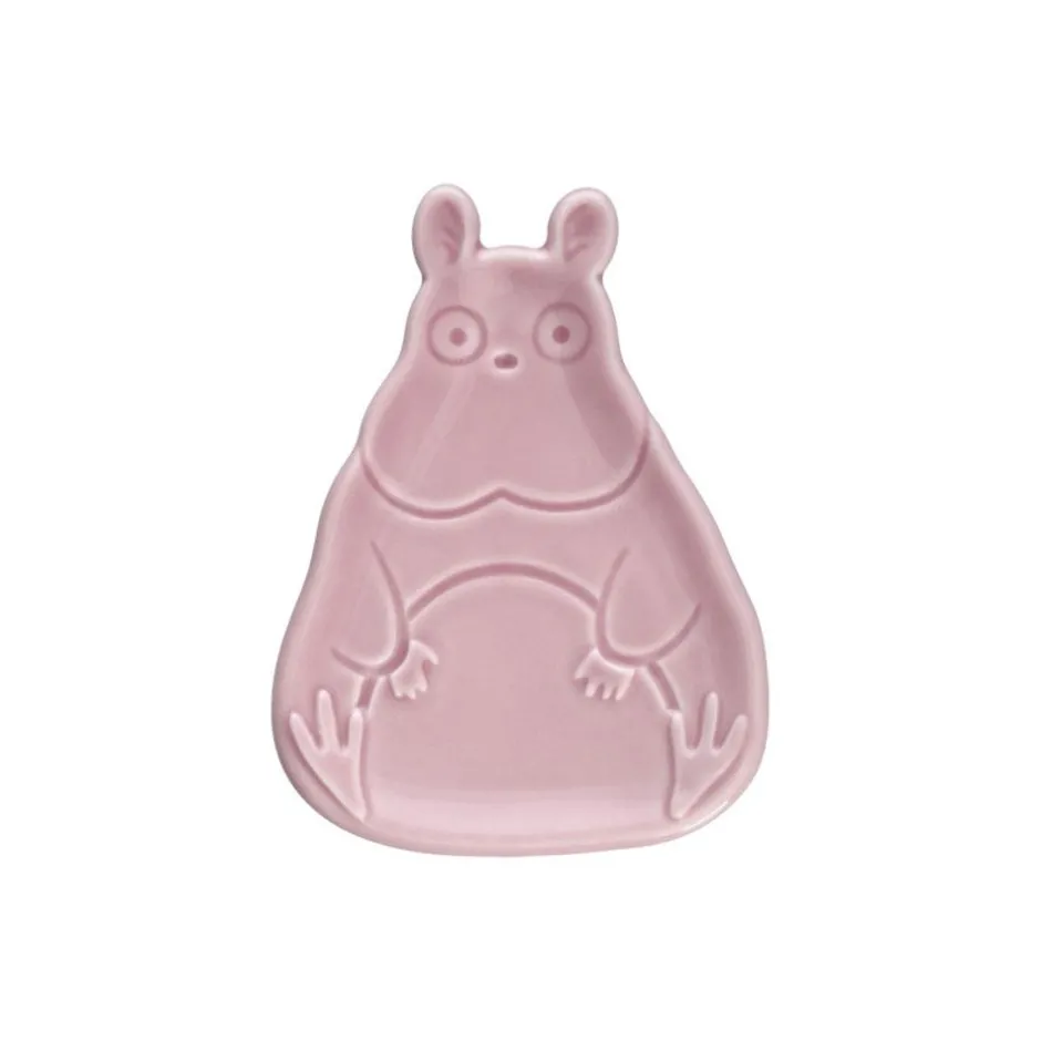 Maison Ghibli Kitchenware-Small Dessert Plate Boh Mouse Shape - Spirited Away