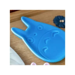 Maison Ghibli Kitchenware-Small Dessert Plate Middle Totoro Shape - My Neighbor Totoro