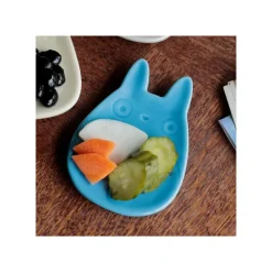 Maison Ghibli Kitchenware-Small Dessert Plate Middle Totoro Shape - My Neighbor Totoro