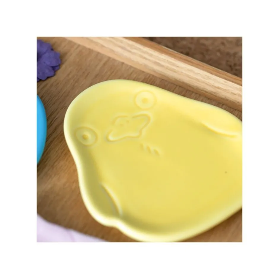 Maison Ghibli Kitchenware-Small Dessert Plate Ootori Sama Shape - Spirited Away