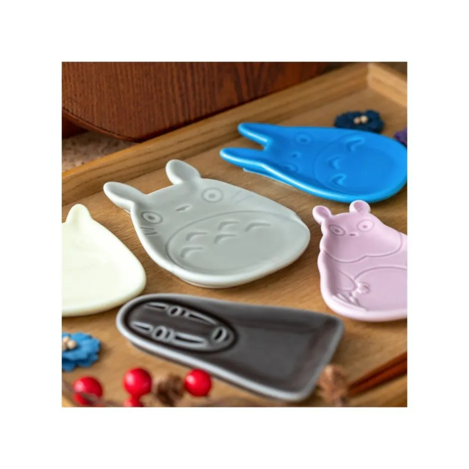 Maison Ghibli Kitchenware-Small Dessert Plate Ootori Sama Shape - Spirited Away