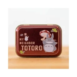 Maison Ghibli Accessories-Small Metal Box Totoro Mushroom - My Neighbor Totoro