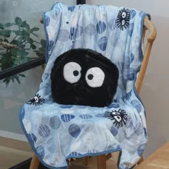 Maison Ghibli Household Linen-Soot Sprite Rolled Blanket - My Neighbor Totoro