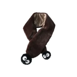 Maison Ghibli Outfits-Soot Sprites Plush Scarf - My Neighbor Totoro