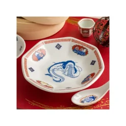 Maison Ghibli Kitchenware-Soup Plate Haku Dragon M - Spirited Away