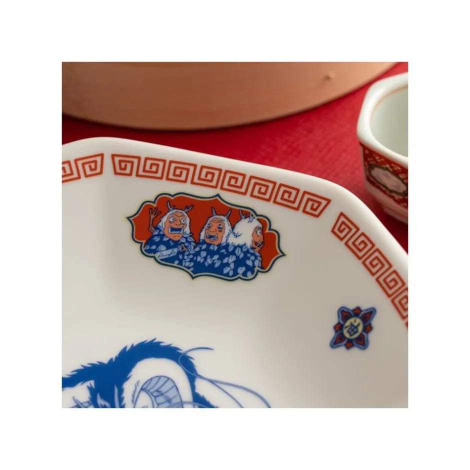 Maison Ghibli Kitchenware-Soup Plate Haku Dragon M - Spirited Away
