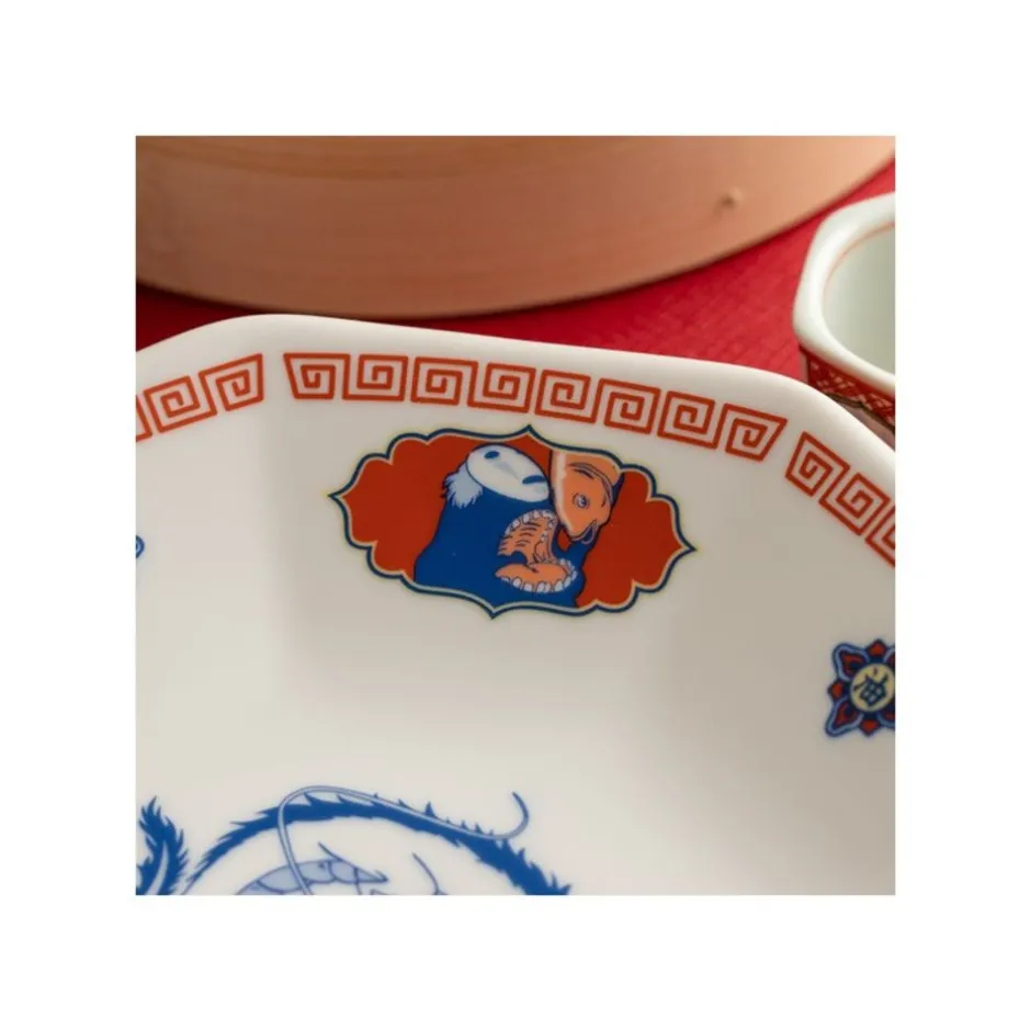 Maison Ghibli Kitchenware-Soup Plate Haku Dragon M - Spirited Away