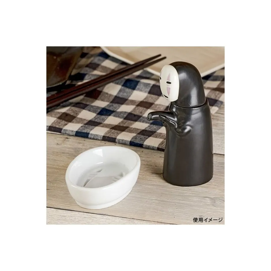 Maison Ghibli Kitchenware-Soy Sauce Dish No Face - Spirited Away