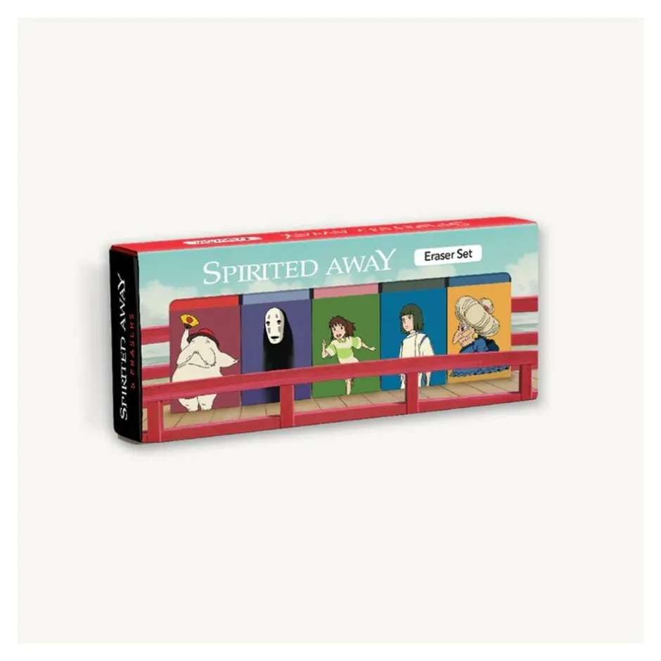 Maison Ghibli Small Equipment-Spirited Away Eraser Set - Spirited Away