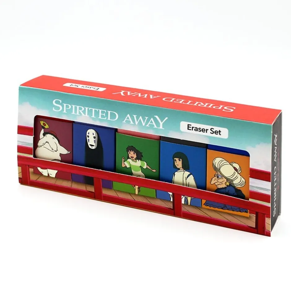 Maison Ghibli Small Equipment-Spirited Away Eraser Set - Spirited Away