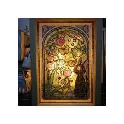 Maison Ghibli Jigsaw Puzzle-Stained Glass Puzzle 208P Characters Gallery - Whisper Of The Heart