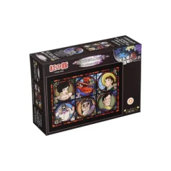 Maison Ghibli Jigsaw Puzzle-Stained Glass Puzzle 208P Characters Gallery - Porco Rosso