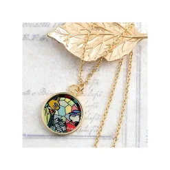 Maison Ghibli Jewellery-Stained Glass Series - Pendant Louise & Baron-Whisper Of The Heart