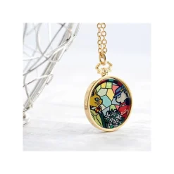 Maison Ghibli Jewellery-Stained Glass Series - Pendant Louise & Baron-Whisper Of The Heart