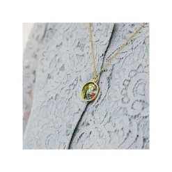 Maison Ghibli Jewellery-Stained Glass Series - Pendant Louise & Baron-Whisper Of The Heart