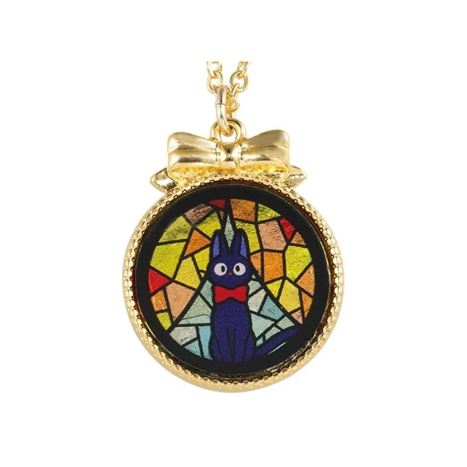 Maison Ghibli Jewellery-Stained Glass Series - Pendant Kiki- Kiki'S Delivery