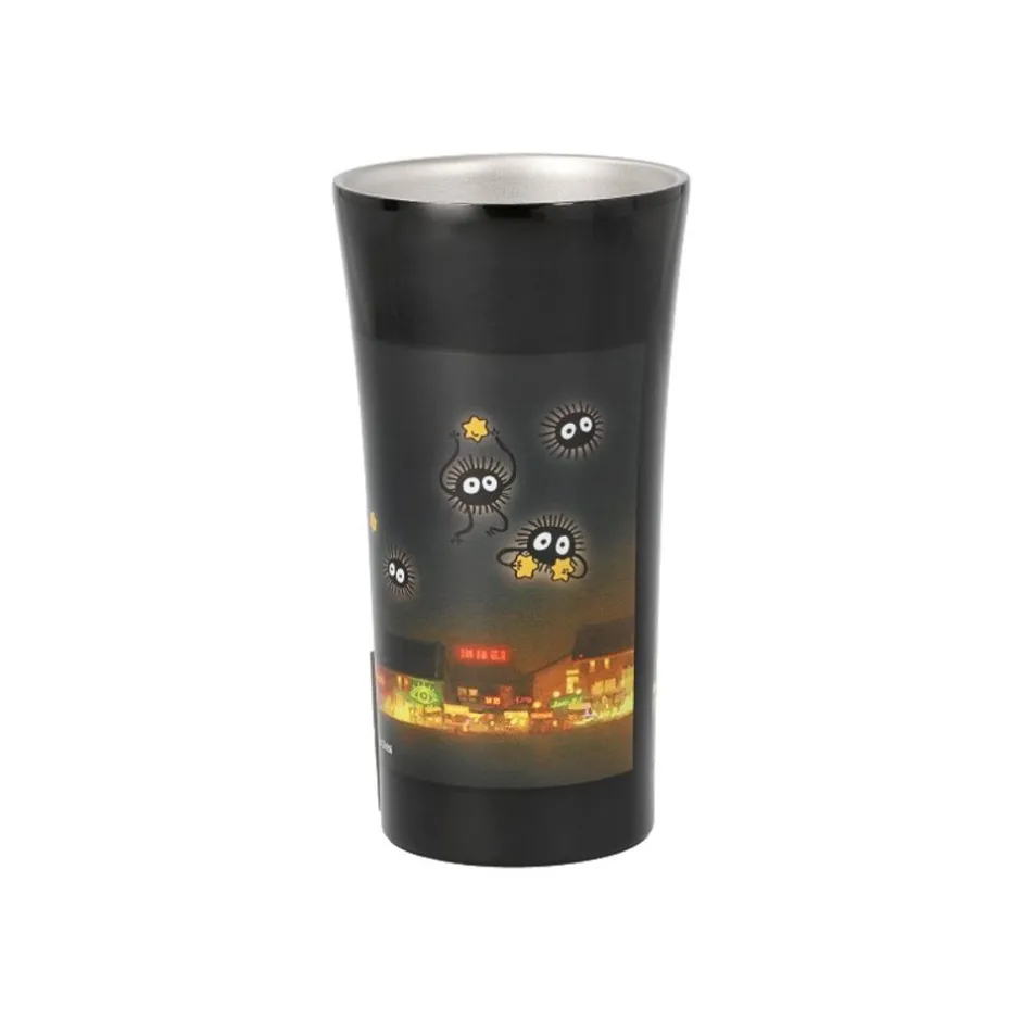 Maison Ghibli Kitchenware-Stainless Steel 300Ml No Face Fireworks - Spirited Away