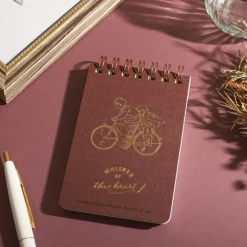 Maison Ghibli Notebooks And Notepads-Stamped Ring Notebook 11,5 7,2Cm Seiji & Shizuku - Whisper Of The Hea