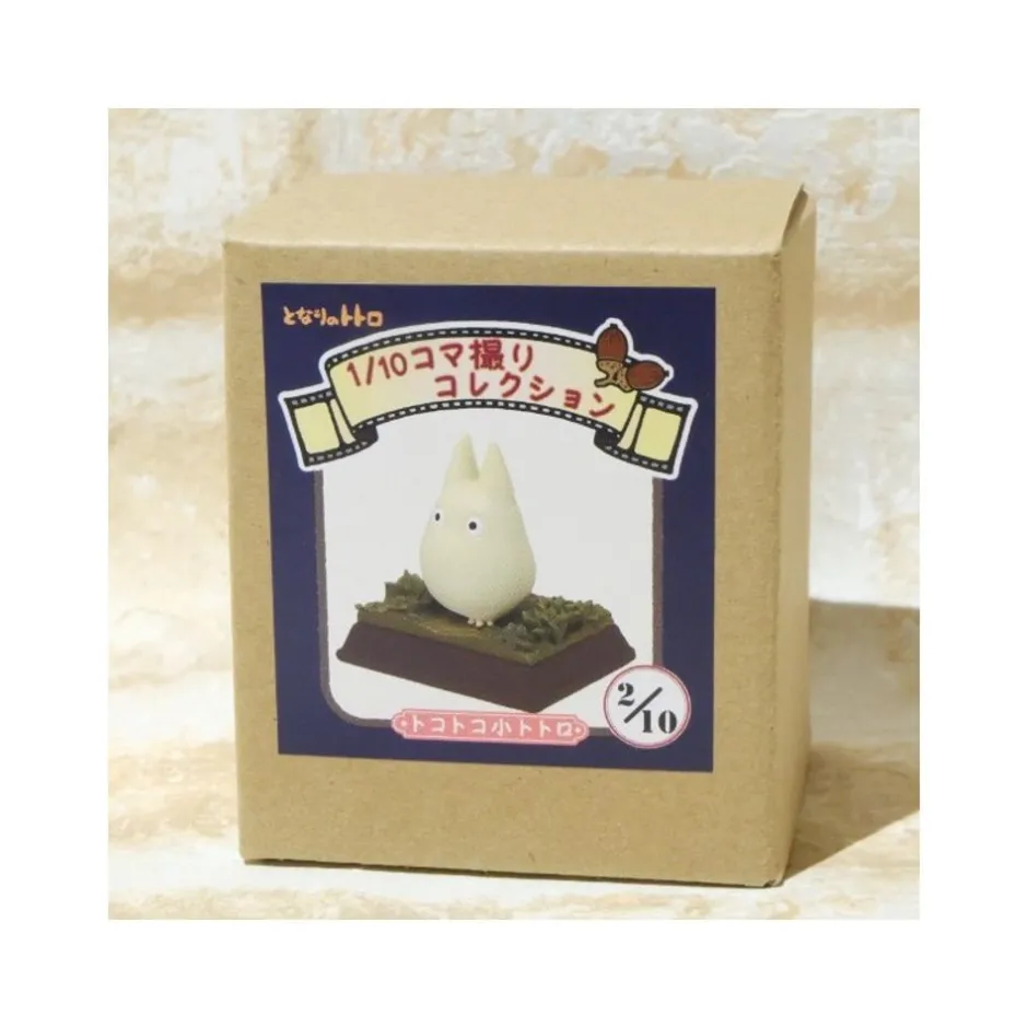 Maison Ghibli Statues-Statue Collection Stop Motion Totoro White Course Pose 2 - My Neighbor Totoro