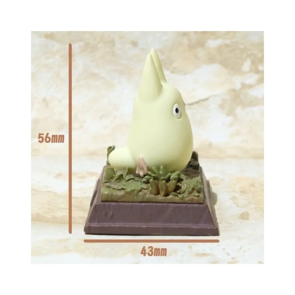 Maison Ghibli Statues-Statue Collection Stop Motion Totoro White Race Pose 4 - My Neighbor Totoro