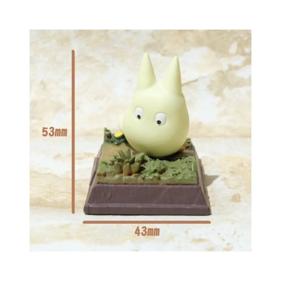 Maison Ghibli Statues-Statue Collection Stop Motion Totoro Blanc Course Pose 5 - My Neighbor Totoro