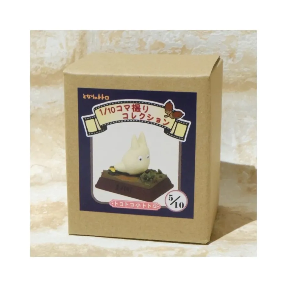Maison Ghibli Statues-Statue Collection Stop Motion Totoro Blanc Course Pose 5 - My Neighbor Totoro