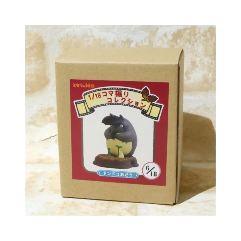 Maison Ghibli Statues-Statue Collection Stop Motion Totoro Grey Dondoko Pose 6 - My Neighbor Totoro