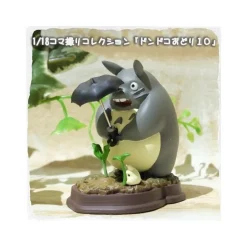 Maison Ghibli Statues-Statue Collection Stop Motion Totoro Grey Dondoko Pose 10 - My Neighbor Totoro