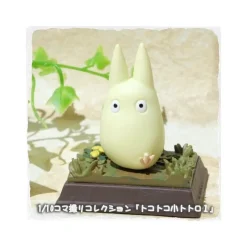 Maison Ghibli Statues-Statue Collection Stop Motion Totoro White Race Pose 1 - My Neighbor Totoro