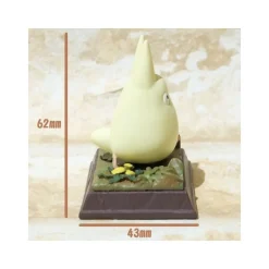 Maison Ghibli Statues-Statue Collection Stop Motion Totoro White Race Pose 1 - My Neighbor Totoro