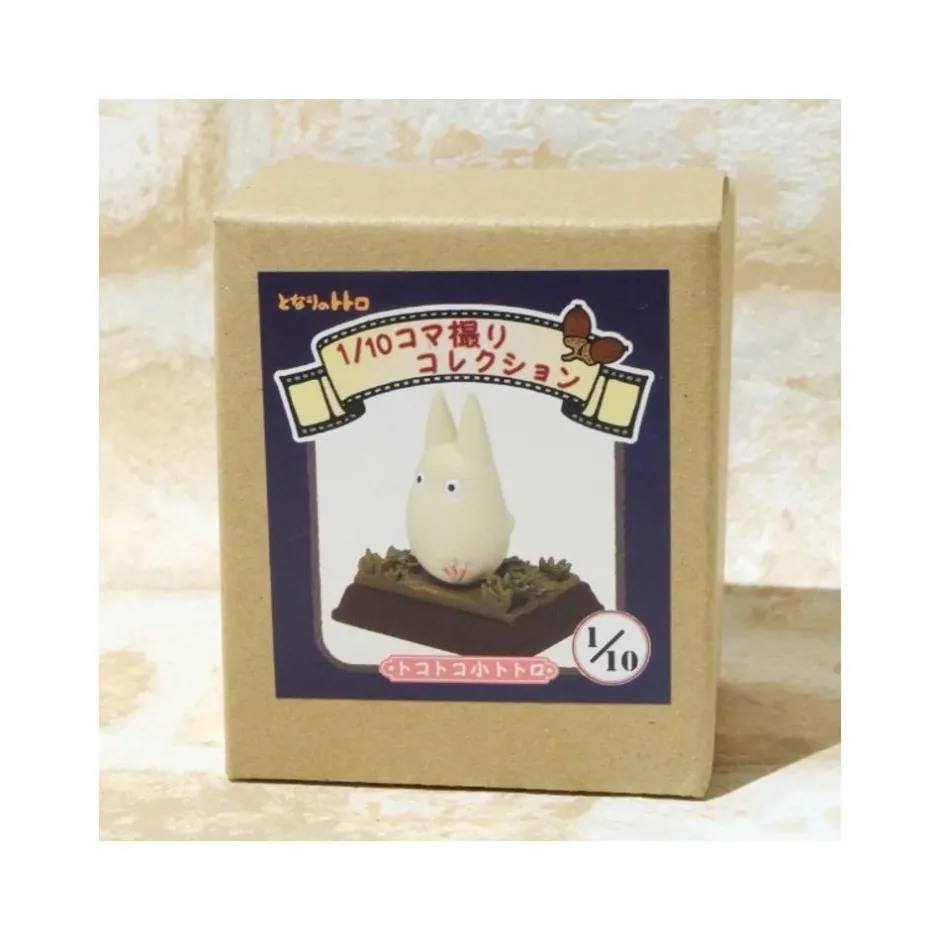 Maison Ghibli Statues-Statue Collection Stop Motion Totoro White Race Pose 1 - My Neighbor Totoro