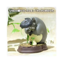Maison Ghibli Statues-Statue Collection Stop Motion Totoro Grey Dondoko Pose 9 - My Neighbor Totoro