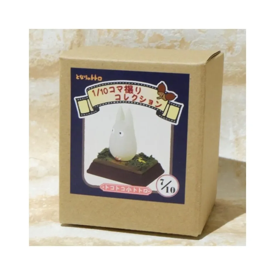 Maison Ghibli Statues-Statue Collection Stop Motion Totoro White Race Pose 7 - My Neighbor Totoro